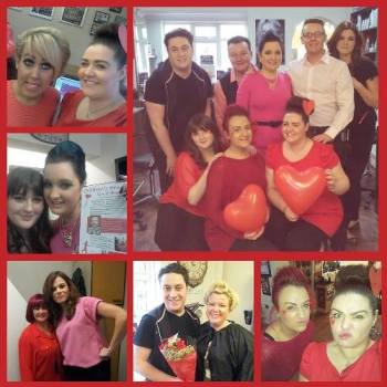 The Salon Durham Hairdressers charity event