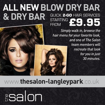 Blow Dry Bar Menu Hershesons Blow Dry Bars In London