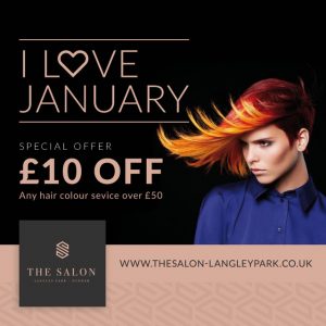 January hair colour offer the salon Langley park durham