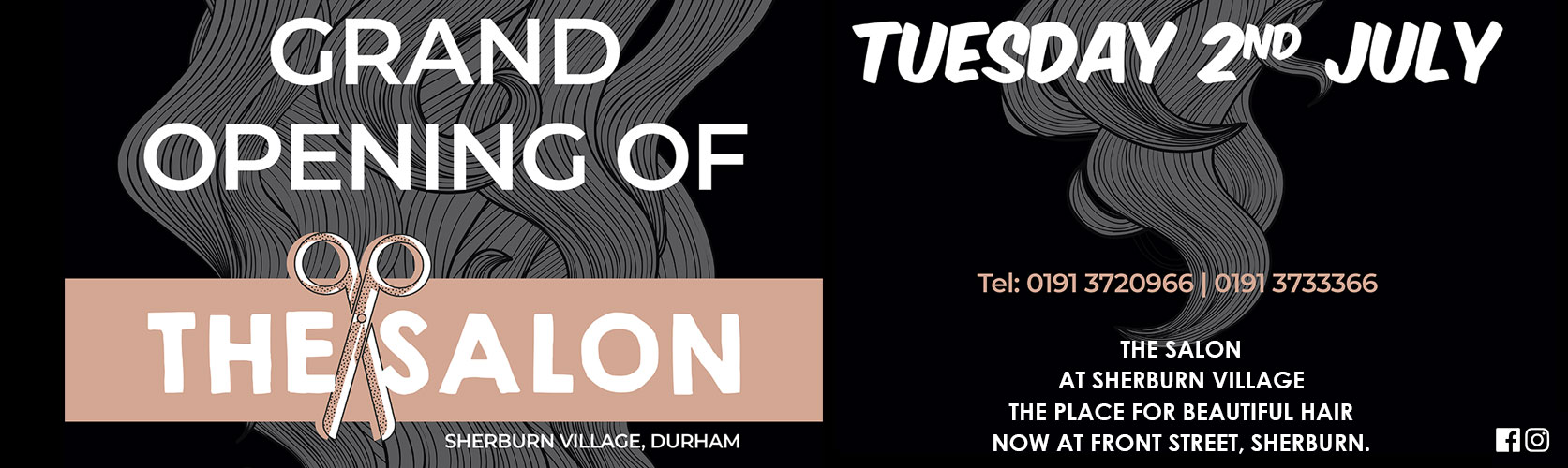 The Salon Sherburn Village, Durham is Now Open! The Salon Sherburn Village, Durham is Now Open!