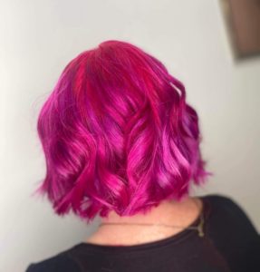 bold and bright fashion hair colours at top durham hairdressers