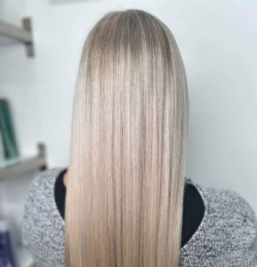 Ice White Blonde hair colour, Durham hairdressers