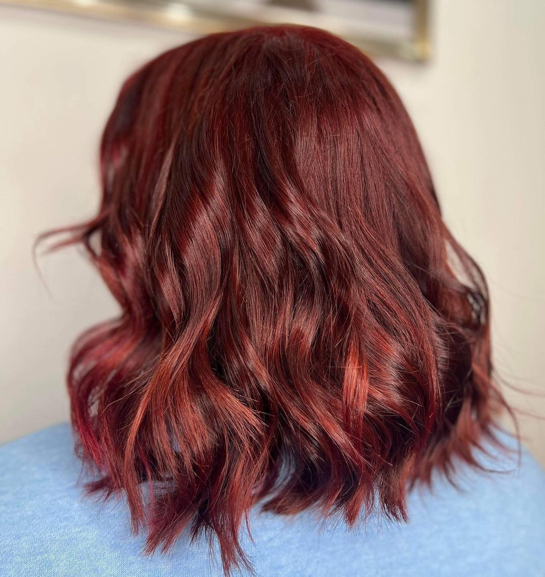 Copper Red Hair at The Salon, Langley Park