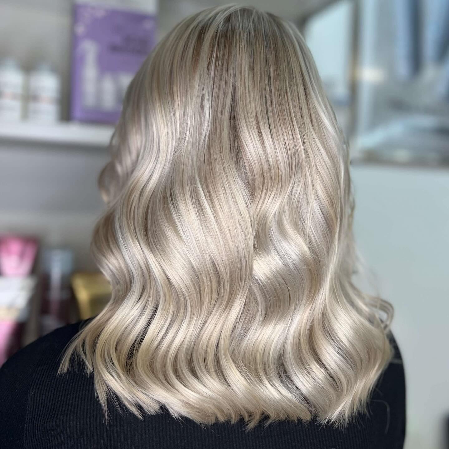 platinum blonde hair colour correction