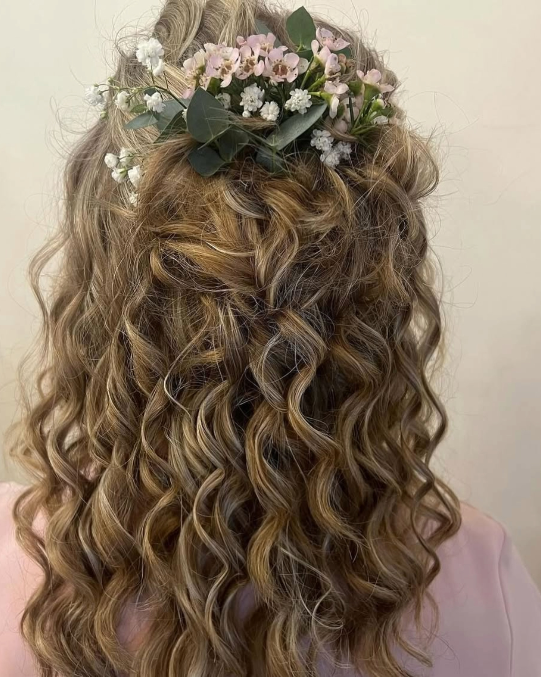 Plaited bridesmaid hairstyle at The Salon Langley Park Plaited bridesmaid hairstyle at The Salon Langley Park