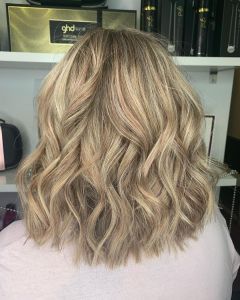 Honey toned Balayage Hair Colour At The Salon, Langley Park in Durham